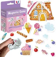 Zabawki kreatywne - Dodo GRA MAGNETYCZNA"SŁODKI KOTEK" 20 ELEMENTÓW MAGNESÓW UROCZY ZESTAW - miniaturka - grafika 1