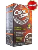 Farby do włosów i szampony koloryzujące - COLOR & SOIN farba do włosów kolor 5GM Brąz cappuccino) 135 ml 7058719 - miniaturka - grafika 1