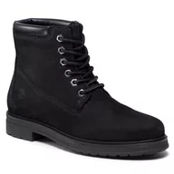 Botki damskie - Timberland Botki Hannover Hill TB0A2KSV0011 Black Nubuck - miniaturka - grafika 1