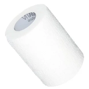 Vitammy Autoband kolor biały 7,5cm x 450cm Elastyczny bandaż kohezyjny samoprzylepny - Apteczki i materiały opatrunkowe - miniaturka - grafika 1