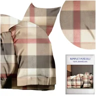 Pościel - Pościel 200 x 220 3cz Satyna Bawełniana nr A1812 - miniaturka - grafika 1