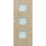 Drzwi wewnętrzne - Skrzydło drzwiowe TRIO sonoma pokój 80 P - miniaturka - grafika 1