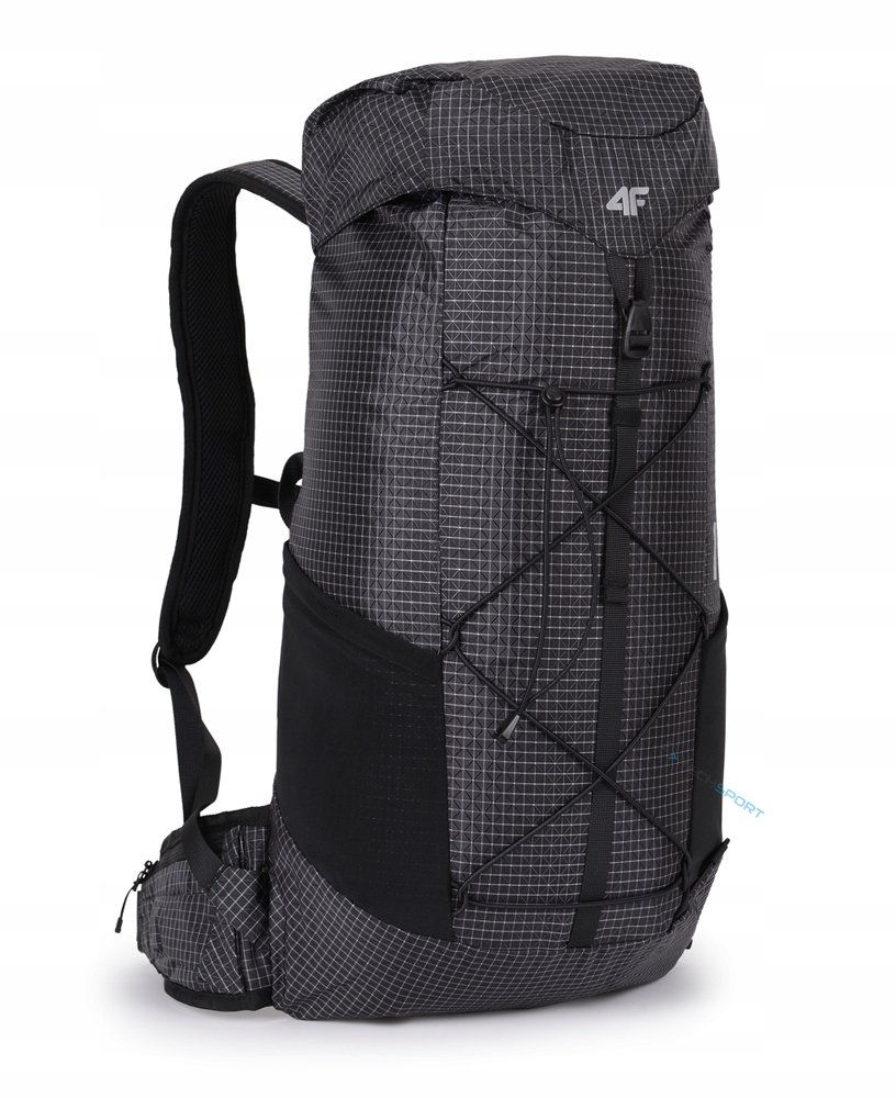 Plecak Turystyczny 4F Lekki Przewiewny 25 Litrów Czarny