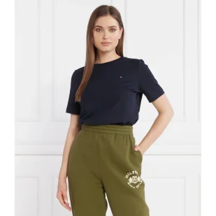 Tommy Hilfiger T-shirt MODERN REGULAR | Regular Fit - Koszulki i topy damskie - miniaturka - grafika 1