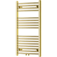 Grzejniki łazienkowe - Mexen Ares grzejnik łazienkowy 900 x 500 mm, 294 W, złoty - W102-0900-500-00-50 - miniaturka - grafika 1
