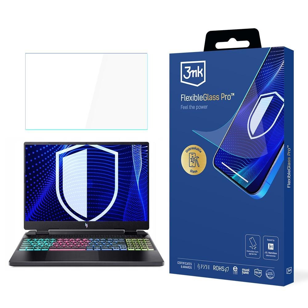 Szkło hybrydowe na ekran do Acer Nitro 16 - 3mk FlexibleGlass Pro