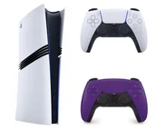 Konsole Playstation - Sony PlayStation 5 Pro + DualSense Galactic Purple - miniaturka - grafika 1