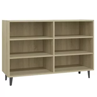 vidaXL Szafka kolor dąb sonoma 103,5x35x70 cm płyta wiórowa 806034 - Komody - miniaturka - grafika 1