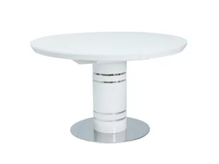Signal STÓŁ STRATOS BIAŁY LAKIER/BIAŁY LAKIER 120(160)x120 - Stoły - miniaturka - grafika 1