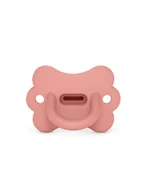 Smoczki uspokajające - Suavinex SX Pro smoczek fizjologiczny silikonowy Colour Essense 6-18m+ Motylek różowy - miniaturka - grafika 1