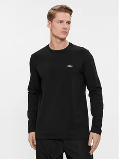 Boss Longsleeve 50506365 Czarny Regular Fit - Koszulki męskie - miniaturka - grafika 1