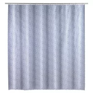 Zasłony prysznicowe - Jasnoniebieska zasłonka prysznicowa Wenko Sevilla - miniaturka - grafika 1