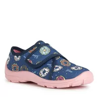 Buty dla dziewczynek - Kapcie Geox J Nymel Girl J26FPA 000AN C4002 Navy - miniaturka - grafika 1