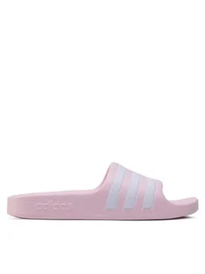 adidas Klapki adilette Aqua K FY8072 Różowy - Buty dla dziewczynek - miniaturka - grafika 1