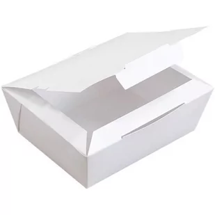 Pudełko na kurczaka 1000 ml białe 60 szt - Opakowania gastronomiczne - miniaturka - grafika 1