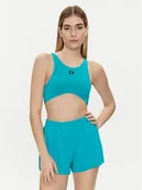 Stroje kąpielowe - Calvin Klein Swimwear Góra od bikini KW0KW02442 Niebieski - miniaturka - grafika 1