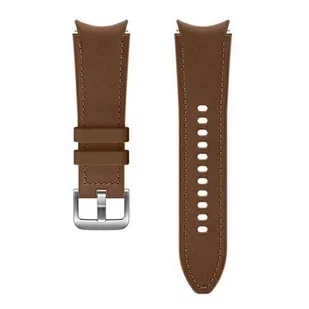 Samsung Pasek Hybrid Leather Band 20mm S/M Camel ET-SHR88SAEGEU - Akcesoria do smartwatchy - miniaturka - grafika 1