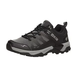 Czarne półbuty męskie BIG STAR KK174105 MEMORY FOAM - Buty trekkingowe męskie - miniaturka - grafika 1