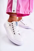 Trampki damskie - Damskie Trampki Big Star Białe AA274511-38 - miniaturka - grafika 1