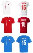 Koszulki sportowe męskie - Koszulka CZECHY TOMAS SOUCEK 15 JR - miniaturka - grafika 1