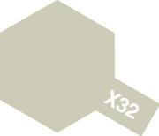 Akcesoria i części modelarskie - Tamiya Farba Acrylic Mini X-32 Titan Silver - miniaturka - grafika 1