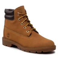 Botki damskie - Trapery Timberland 6In Water Resistant Basic TB0A2MBB231 Brązowy - miniaturka - grafika 1