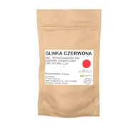 Maseczki do twarzy - ESENT Glinka Francuska CZERWONA ESENT 100 g - miniaturka - grafika 1