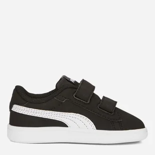 Tenisówki dziecięce dla dziewczynki Puma Puma Smash 3.0 Buck V Inf 39204101 26 (8.5) Czarne (4065452399207) - Buty dla chłopców - miniaturka - grafika 1