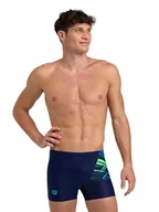 Kąpielówki męskie - Arena Kąpielówki w kolorze granatowym - miniaturka - grafika 1