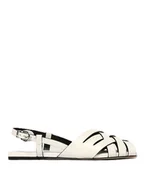Baleriny - ballerine donna michael kors - irene sling flat - bianco - miniaturka - grafika 1