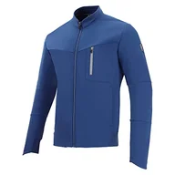 Kurtki męskie - Macron Męska kurtka Athleisure Scc Lodwar Softshell Varsity JKT Blue Avio Man, M, Niebieski Avio, M - miniaturka - grafika 1