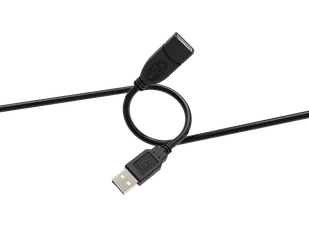 Przedłużacz USB ISY IUC-1022 5m Czarny - Kable USB Przedłużacz USB ISY IUC-1022 5m Czarny - Kable USB - miniaturka - grafika 1