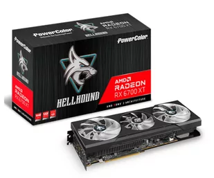 POWERCOLOR Radeon RX 6700XT Hellhound 12GB - Karty graficzne - miniaturka - grafika 1
