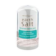 Dezodoranty i antyperspiranty unisex - Earth Salt Earth Salt Dezodoranty Certyfikowany 100% naturalny dezodorant w kamieniu na bazie ałunu travel size 60.0 g - miniaturka - grafika 1