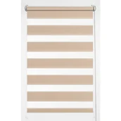 Rolety - Roleta Dzień i Noc WOOD EFFECT 55X150 beżowa, 1 szt - miniaturka - grafika 1