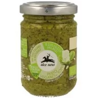 Sosy w słoikach - ALCE NERO PESTO BAZYLIOWE Z TOFU WEGAŃSKIE BIO 130 g - - miniaturka - grafika 1