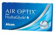 Soczewki kontaktowe - Alcon Air Optix plus HydraGlyde 3 szt. - miniaturka - grafika 1