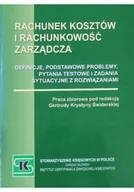 Finanse, księgowość, bankowość - Rachunek kosztów i rachunkowość zarządcza - miniaturka - grafika 1