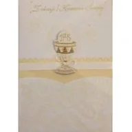 Albumy inne - Karnet Komunia Premium B6 + koperta wzór nr 005 - miniaturka - grafika 1