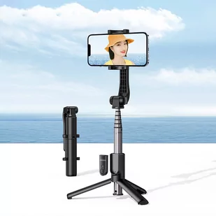 Ugreen selfie stick rozsuwany statyw teleskopowy z pilotem Bluetooth czarny (LP508) - Selfie stick - miniaturka - grafika 2