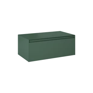 ELITA  SPLIT SLIM 80 1S FOREST GREEN MATT Z BLATEM PDW  KOMODA PODWIESZANA 168936 - Szafki łazienkowe - miniaturka - grafika 1
