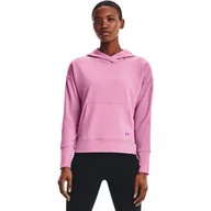 Bluzy sportowe damskie - Damska bluza treningowa UNDER ARMOUR UA Rival Terry Taped Hoodie - miniaturka - grafika 1