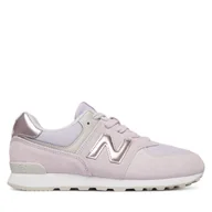 Buty dla dziewczynek - Sneakersy New Balance G5745LP Fioletowy - miniaturka - grafika 1