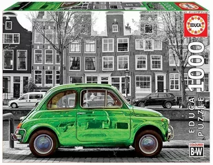 Carletto Deutschland Educa - Auto in Amsterdam 1000 Teile Puzzle - Pozostałe książki - miniaturka - grafika 1