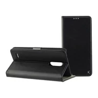 Etui i futerały do telefonów - Case Folio na telefon komórkowy Lg K11 KSIX Czarny - miniaturka - grafika 1