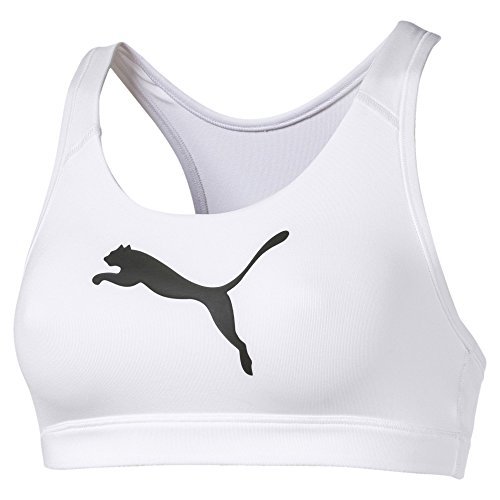 PUMA Damski biustonosz 4keeps M-bustier biały Biały (Puma White-cat) l