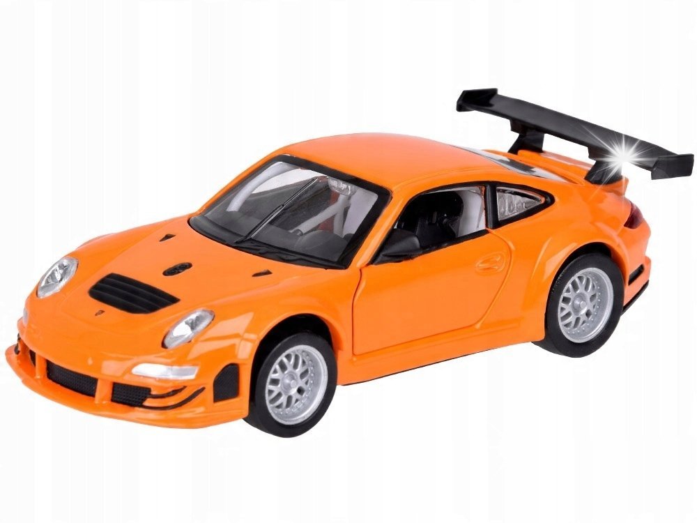 Auto metalowe model Porshe 911 GT3 RSR 1:32 światło dźwięk kolekcja ZA5054