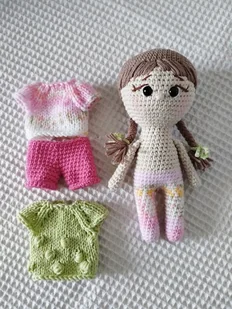 Lalka ze zdejmowanymi ubrankami - Lalki dla dziewczynek - miniaturka - grafika 1