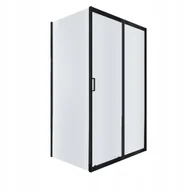 Kabiny prysznicowe - Kabina prysznicowa prostokątna Durasan NAMELESS 100x80 cm czarny, 5 mm - miniaturka - grafika 1