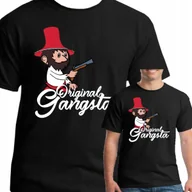 Koszulki męskie - Koszulka Rumcajs Krecik Sąsiedzi L 2016 Czarna - miniaturka - grafika 1